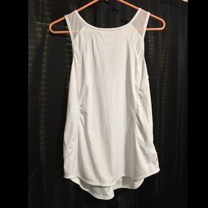 Danskin athletic white top.